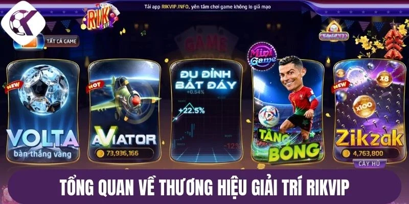 Tổng quan về thương hiệu giải trí Rikvip