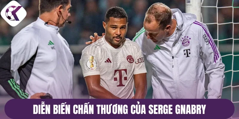 Diễn biến chấn thương của Serge Gnabry